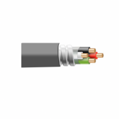 10/3 Solid MC Cable w/ Ground, PVC Jacketed