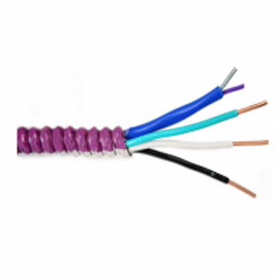 12/3 Power + 12 AWG Ground + 16/2 Control Type MC-VC, Commercial Lighting Cable